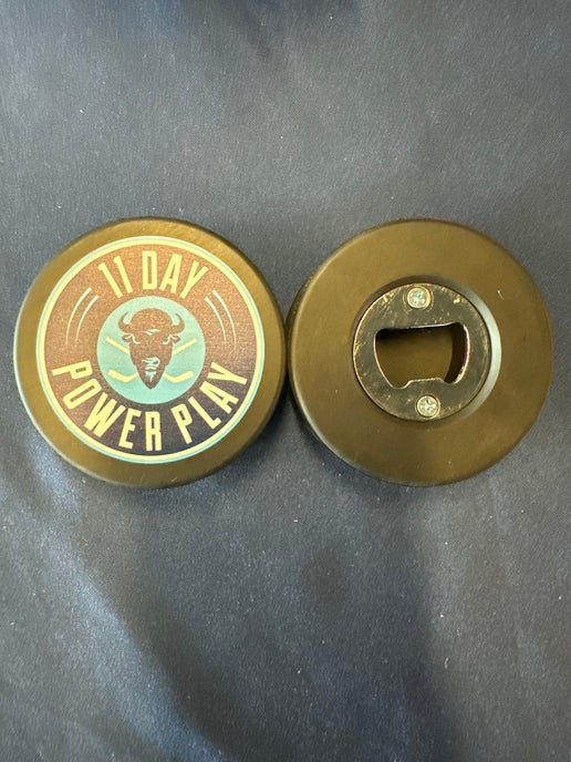 Hockey Puck Bottle Opener